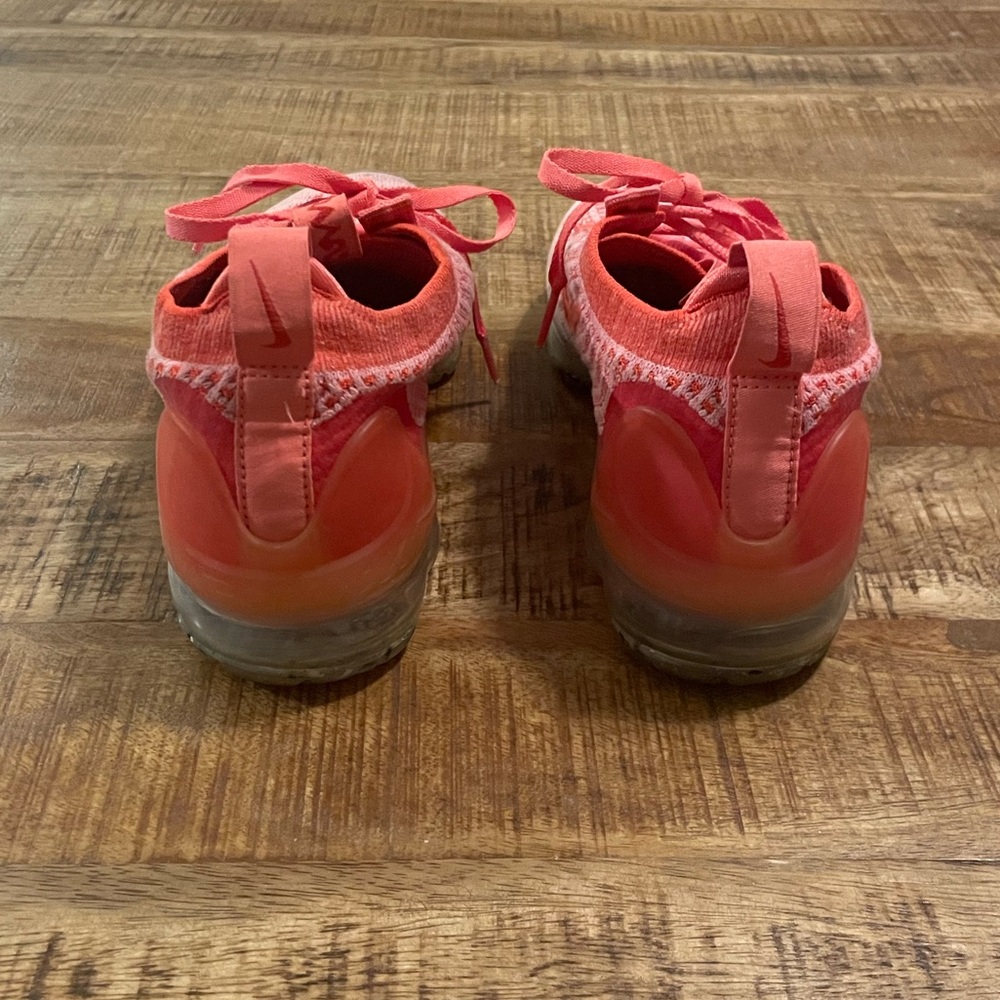 Nike Air Vapormax 2021 Flyknit Running Shoes Magic Ember DC4112-800 - Picture 5 of 8